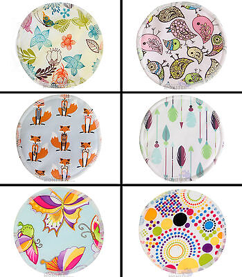 Cloth Breast Pads Washable Reuseable Eco Bamboo Nursing Pads Waterproof Prints • 14$