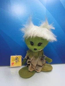 VINATGE 1968 WILD THING CREATURE CON ETIQUETA COLGANTE - 7" Muñeca Kamar Troll -RARA- JAPÓN - Imagen 1 de 10