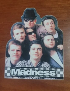 Vintage 1999 English Pop Band, Madness Promo Stickers 2.75" x 3.25" - Picture 1 of 3