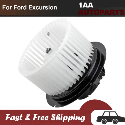 A/C Blower Motor w/ Fan Cage For Ford Excursion Super F250 F350 F450 Duty 700099 - Image 1 of 4