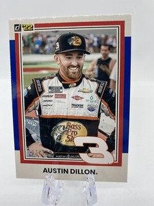 2022 Panini Donruss Racing Austin Dillon - Retro Blue 87/199