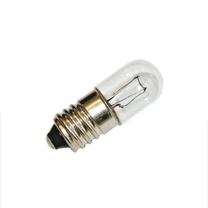 LAMPADINA PHILIPS 6301 60V 5 WATT T10X28 MM E10 LAMPADA SEGNALAZIONE AUTO MOTO - Imagen 1 de 1