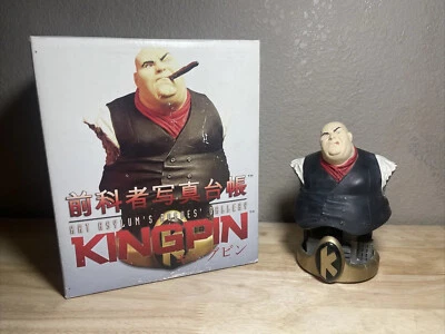 Art Asylum's Rogues Gallery The Kingpin Bust Diamond Select 2002 broken - Image 1 of 4