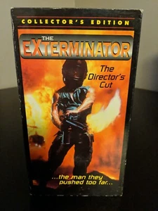 The Exterminator VHS VCR Used Movie The Director's Cut Collector's Edition RARE - Picture 1 of 2