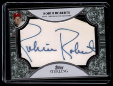 2023 Topps Sterling Cut Signature Card Robin Roberts 1/1 Auto Autograph