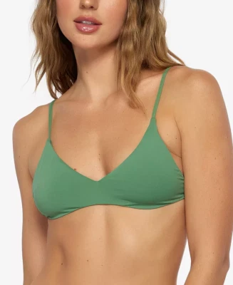O'Neill Juniors' Saltwater Solid Karmen Bralette Bikini Top Size Small New - Image 1 of 4