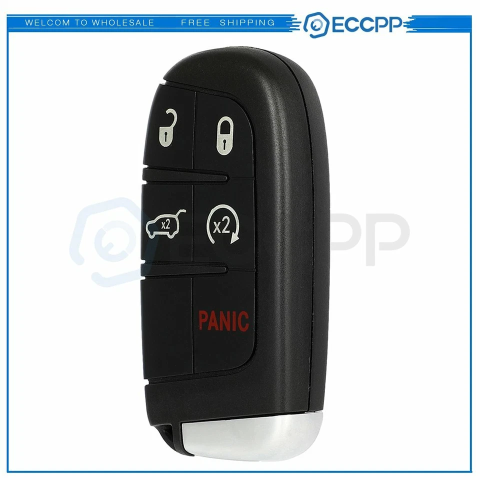Mando a distancia Key Shell para Jeep Grand Cherokee 2015 2016 2017 2018 2019 2020 2021 Foto 1 de 4