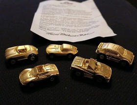 Micro Machines Galoob Mail In European Gold Set 1989 Complete Boxed