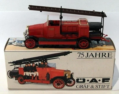 Conrad Models 1/43 Scale 1018 - O.A.F Graf & Stift Fire Engine - Red - Image 1 of 3