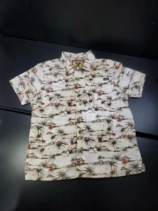 Cinch Cowboy Collection Hawaiian Aloha Camp Shirt Men Size XS Button Down - Picture 1 of 14