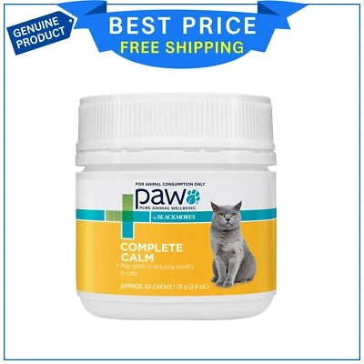 Paw Complete Stress Relief Chews For Cats 75 Gm - image 1 of 2