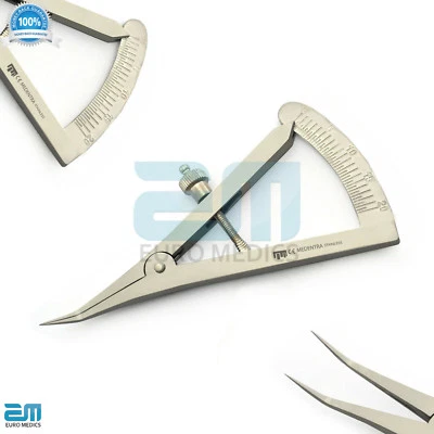 MEDENTRA MANUFACTURING PK Castroviejo 20mm Caliper Implant Oral Instrument Surgical Caliper Measuring Tool