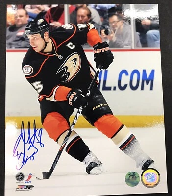 Foto autografiada firmada por Ryan Getzlaf 8x10 Anaheim Ducks certificado de autenticidad AJ Foto 1 de 3