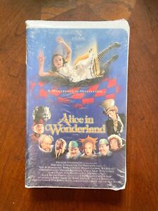 Alice In Wonderland (1999) VHS Clamshell NEW Sealed Hallmark Whoopi Martin Short