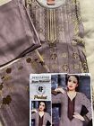 Beautiful Stitched Linen Salwar Kameez Sale Large Sana Safinaz Designer Suit
