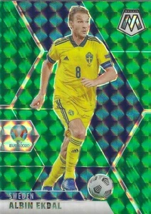2020/21 PANINI MOSAIC UEFA EURO ALBIN EKDAL GREEN PRIZM #175 SWEDEN - Picture 1 of 1