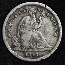 1840-O Seated Liberty Silver Dime CHOICE FINE LOW MINTAGE E168 VUMT