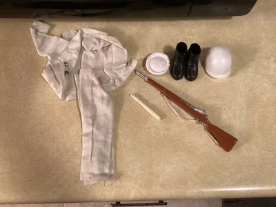 1970 DE COLECCIÓN FIGHTING YANK MEGO ejército policía militar uniforme Foto 1 de 4