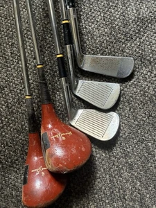 Left handed Power Bilt Golf Set Vintage - Picture 1 of 11