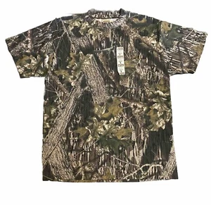 Mossy Oak Men’s Woodland Camouflage Short Sleeve T-Shirt New With Tags Hunting - Picture 1 of 10