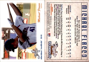 Michael Flacco 2010 Grandstand Aberdeen IronBirds #NNO Card *AutographDen*
