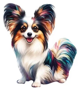 PAPILLON CROSS STITCH CHART - Picture 1 of 2