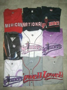 Camiseta deportiva de béisbol nocturno MiLB LOWELL SPINNERS edición de equipo STAR WARS USADA XL - Imagen 1 de 117