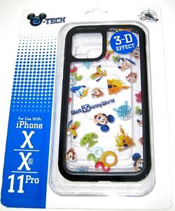 Mickey 10 X Xs 11 Pro iPhone Case Disney 3D Clear ✿ Four Parks Chip Dale Castle