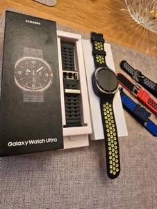 Samsung Galaxy Watch Ultra Titanium Smartwatch - Silver - 47mm LTE - Picture 1 of 4