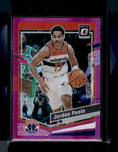 2023-24 Donruss Optic #93 Jordan Poole Hyper Pink Washington Wizards - Imagen 1 de 2