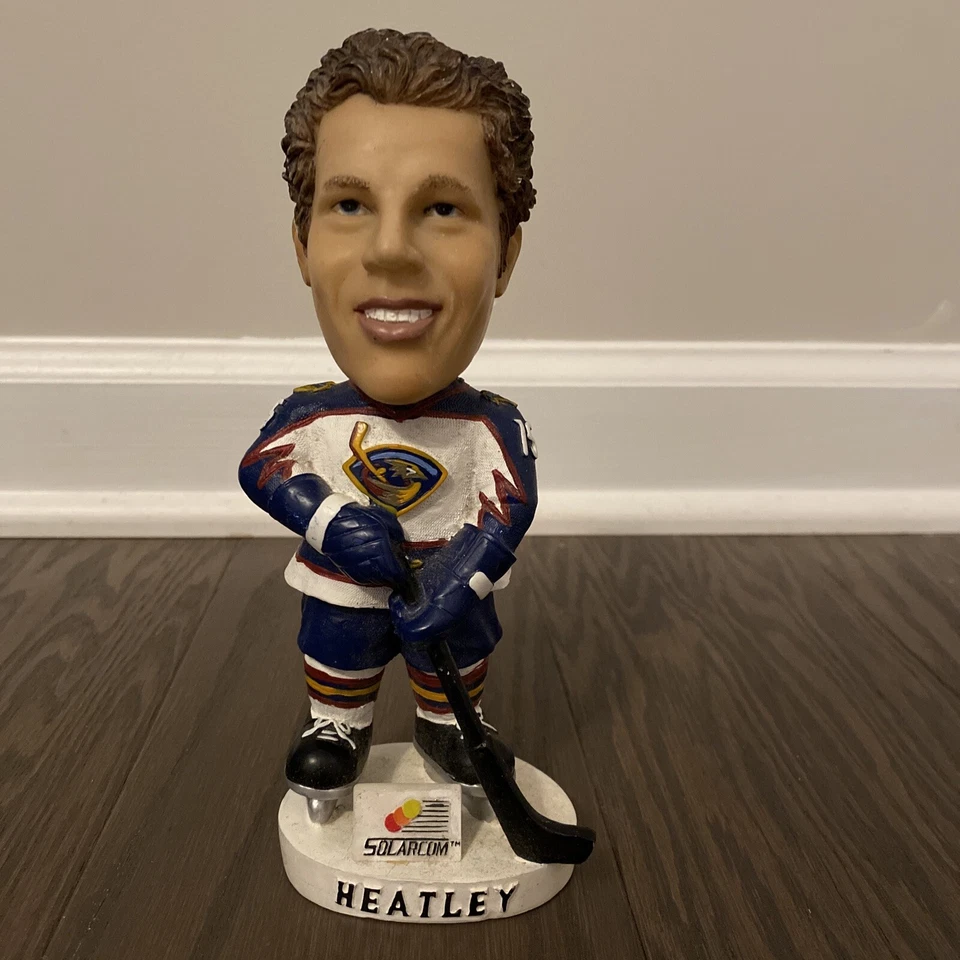 Dany Heatley Bobblehead Atlanta Thrashers Bobble Head AGP SGA Raro Usado en Excelente Condición Foto 1 de 4