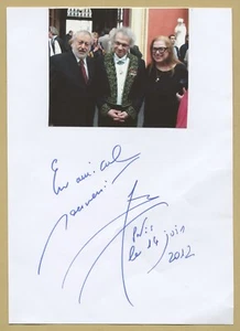 Amin Maalouf - French writer - Nice signed card + Original photo - 2012 - Picture 1 of 1