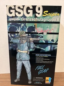 Figura de acción Dragon GSG 9 Sniper Laars nueva generación escala 1/6 - Imagen 1 de 8