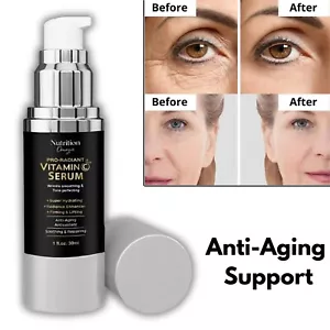 Vitamin C Serum With Collagen, Hyaluronic Acid, Retinol AntiAging Wrinkle Serum - Picture 1 of 14