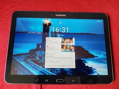 Tablette Samsung Galaxy Tab 4 10.1" SM-T530 WIFI 16 Go Noir - Très bon état - Photo 1/4