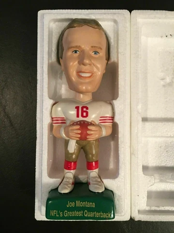 1997 Certified NFL Collectable Bobblehead - Joe Montana - Greats of The Game Cover