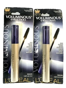 2 loreal voluminous original 310 blackest black 0.28oz ea READ DESCRIPTION - Picture 1 of 2
