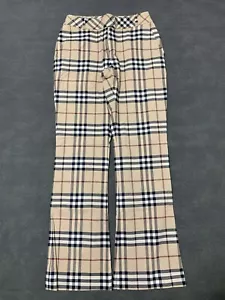 Burberry Nova Check Damenhose Baumwolle Stretch Größe 6 sehr guter Zustand - Bild 1 von 4