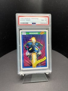 1990 Impel Marvel Universe #82 Ghost Rider PSA 8 NM-MT MCU