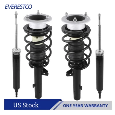 4PCS Complete Struts Shock Absorbers For BMW 330i 335i 325i 328i Front Rear Side - Image 1 of 4