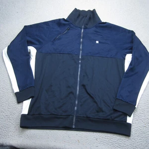 G Star Tracktop Jacket Mens 2XL Blue Reglan Windbreaker Full Zip Outdoor Track - Picture 1 of 15