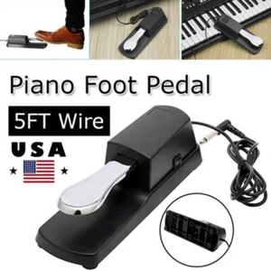 Yamaha Piano Sustain Pedal Foot Damper Switch Keyboard For Yamaha Piano USA - Picture 1 of 9