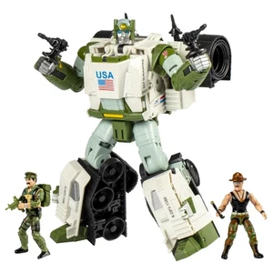 Hasbro Transformers Collaborative G.I. JOE Autobot Kup Triple "T" With Sgt. Slau - Picture 1 of 3