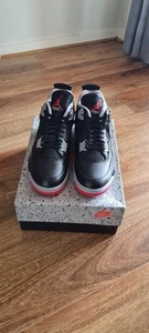 Size US 13 Air Jordan 4 Retro Bred Reimagined (2024) - Picture 1 of 5