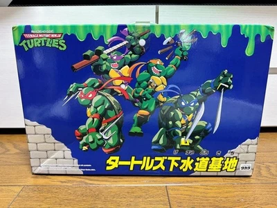 Vitrina Takara TMNT de colección con caja de envío original 1993 nunca se vende rara JP Foto 1 de 4