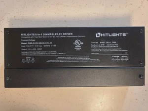 Hitlights 5 In 1 Dimmable LED Driver 12V 25A 300W PWR-G12V-300-66-U-D-JH - Picture 1 of 6