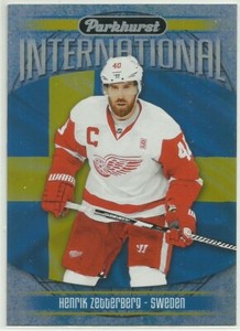 2017-18 Upper Deck Parkhurst Parkhurst International #PI-11 Henrik Zetterberg