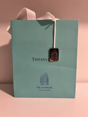 Tiffany & Co Fifth Ave Landmark Flagship VIP Shopping Bag Charm Collectible