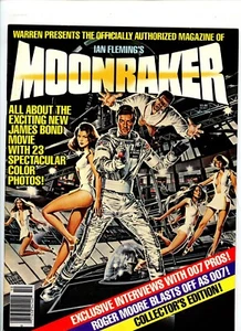 MOONRAKER PROGRAM MAGAZINE 10/79 WARREN PUBLISHING ROGER MOORE RICHARD KIEL 007 - Picture 1 of 2