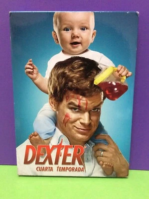DEXTER - CUARTA TEMPORADA 4 DVD- USADO GARANTIZADO - Imagen 1 de 3